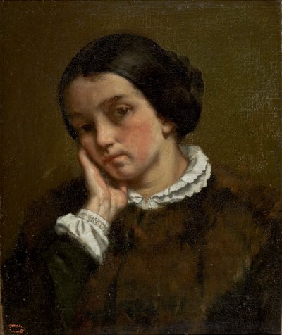 Zélie Courbet by Gustave Courbet